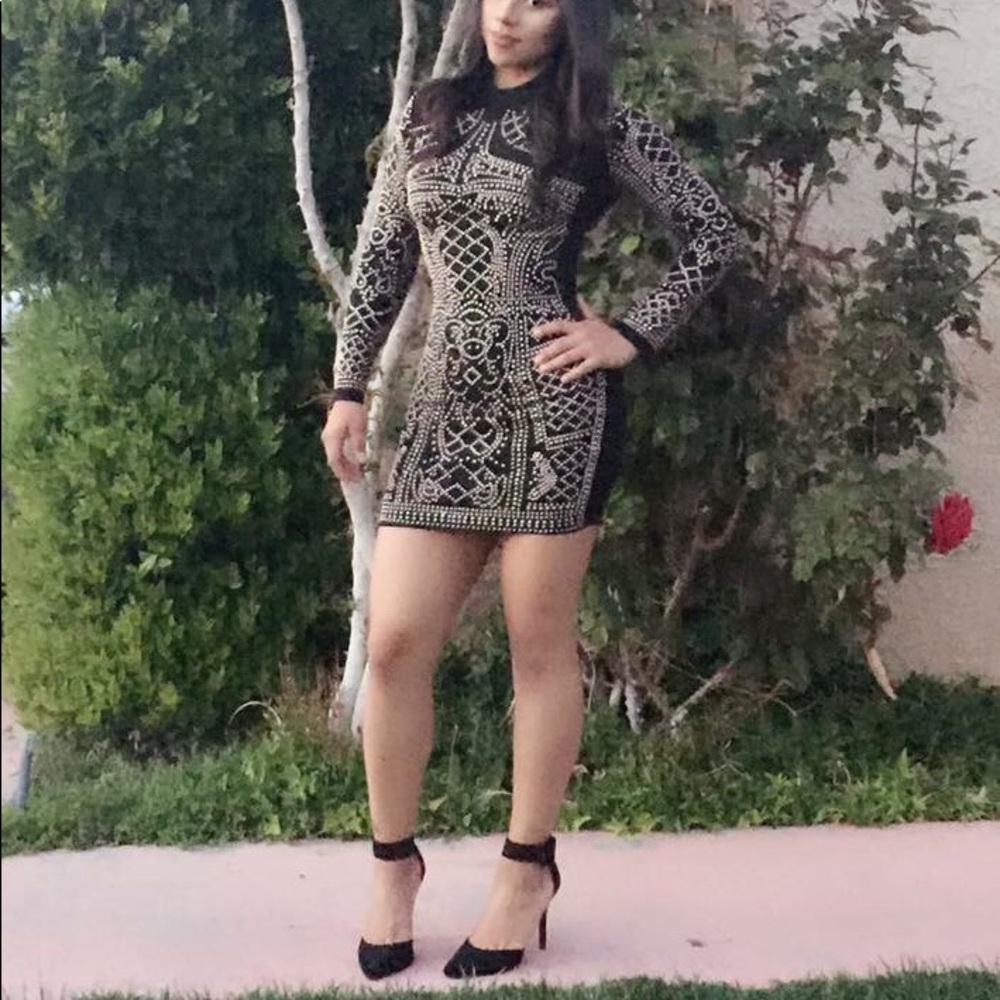 Fashion nova party dress!
